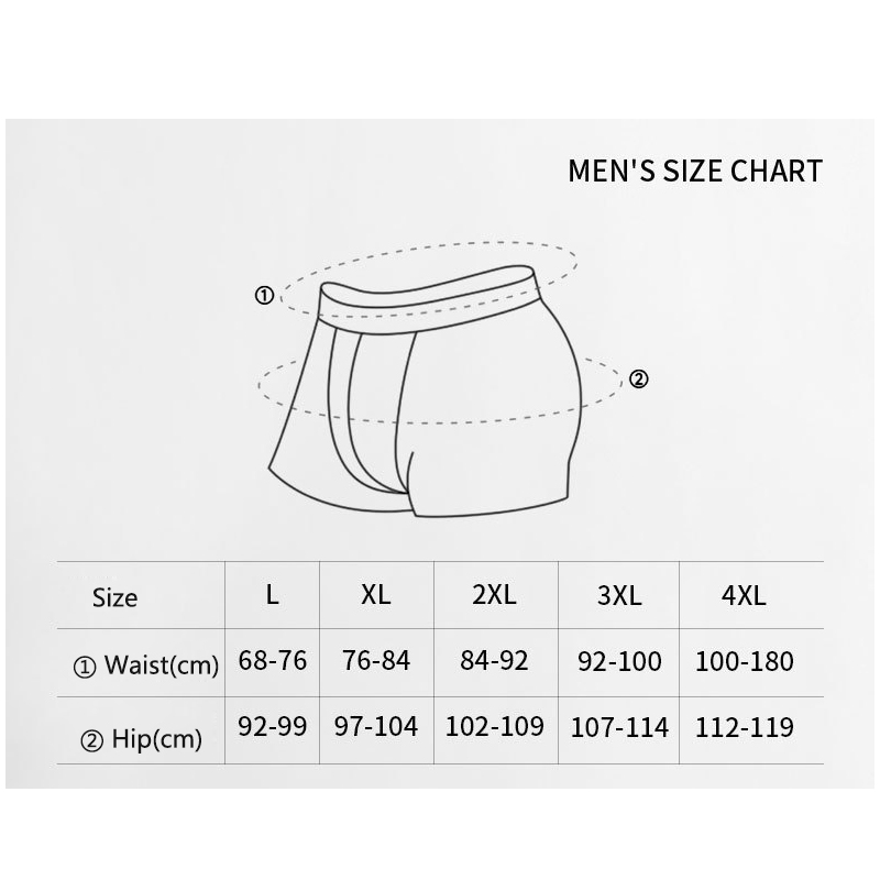 3pcs Man Underwear Bamboo Fibe - đánh giá và giá Bamboo Fiber Trunk